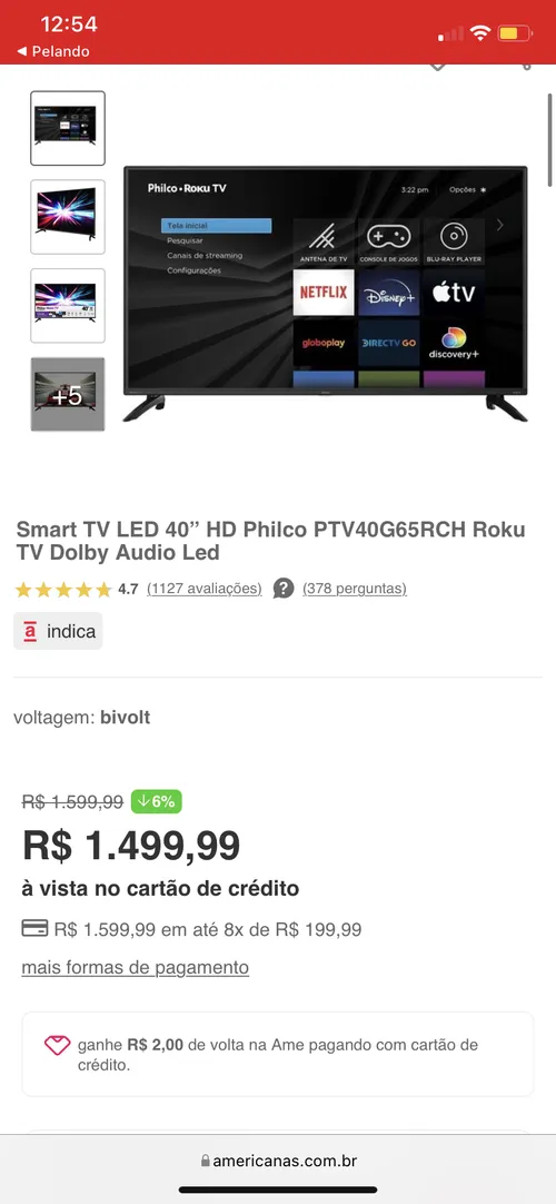 Imagen na descrição da promoção