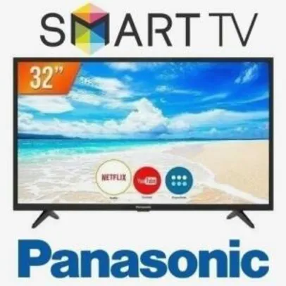 Smart TV LED HD 32” Panasonic Media Player 2 HDMI 2 USB