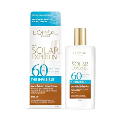 L'Oréal Paris Protetor Solar Expertise The Invisible Fluido cor 5.0 FPS60 40g