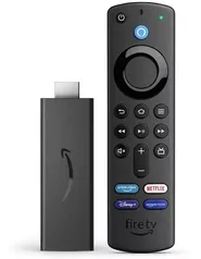 Fire Tv Stick Controle Remoto Por Voz Alexa Amazon Bivolt Cor Preto Tipo de controle remoto De voz 110V/220V