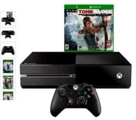 [SUBMARINO] Console Xbox One 1TB + 2 Jogos Tomb Raider (Via Download) + 1 Controle sem Fio - R$ 1583,92 NO BOLETO COM O CUPOM BLACKGAMES