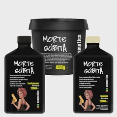 [AME R$45] Kit Shampoo + Cond. + Máscara Morte Súbita