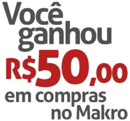 R$ 50 OFF nas compras acima de R$ 150