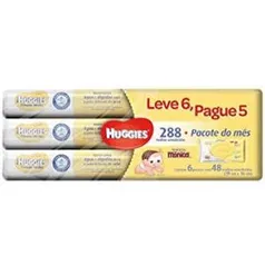 Lenço umedecido huggies pome - 288 unidades