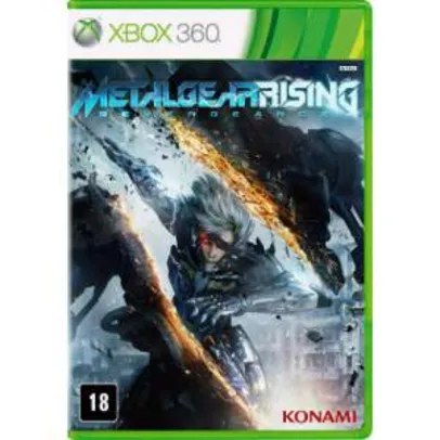 [Americanas] Game Metal Gear Rising - Xbox 360 por R$9,90