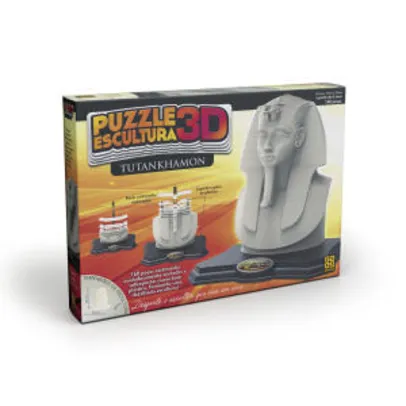 Puzzle Escultura 3D Grow Tutankhamon | R$19