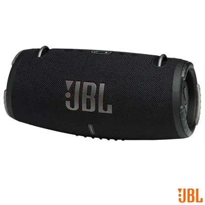 Caixa de Som Portátil com Bluetooth JBL Xtreme 3 com Potência de 50W Preto