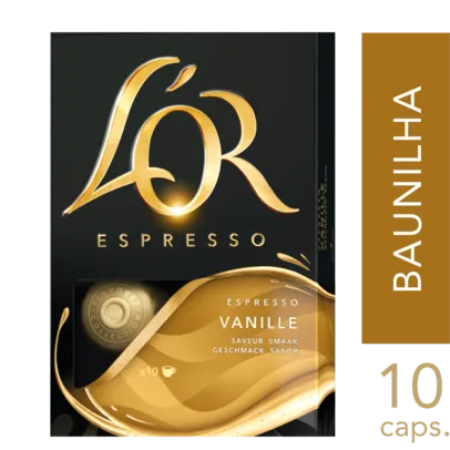 Cápsulas Café LOR Baunilha 10 Un