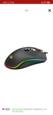 Mouse Gamer Redragon Cobra M711 RGB | R$122
