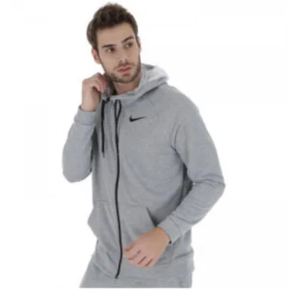 Jaqueta com Capuz Nike Dry Hoodie FZ com Forro em Fleece - Masculina R$150