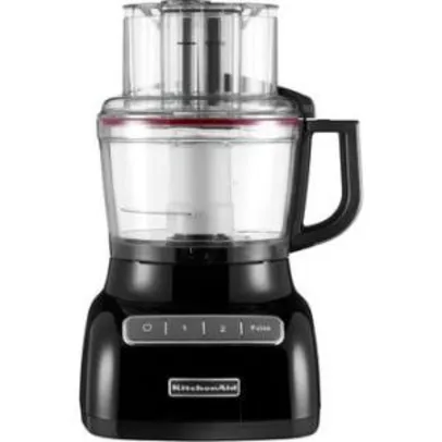 Processador de Alimentos KitchenAid Onyx Black KJA09AEANA 110V - R$499,99