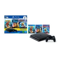 Console Playstation 4 - Mega Pack Family | R$ 2129