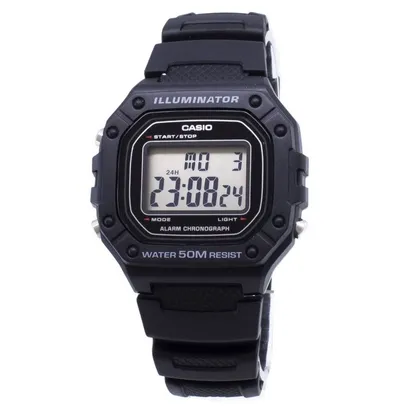 Relógio Casio Masculino Preto W-218h-1avdf Illuminator | R$ 87