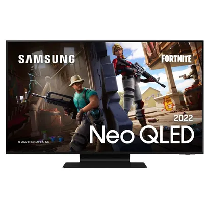 Smart TV Samsung 50&quot; QN90B 4K Neo QLED Processador IA Som em Movimento Tela Sem Limites 144Hz Alexa Built In