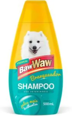 Baw Waw Shampoo Para Cães Branqueador 500Ml [Prime] R$9