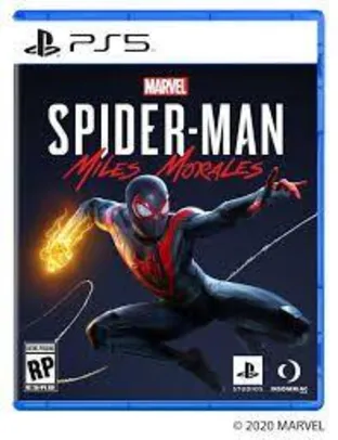 [Pré venda] Spider Man Miles Morales PS5 - R$201,52