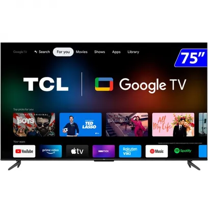 Foto do produto Smart TV 75" TCL LED 4K