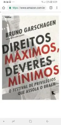 [E-book] Direitos máximos, deveres mínimos: O festival de privilégios que assola o Brasil