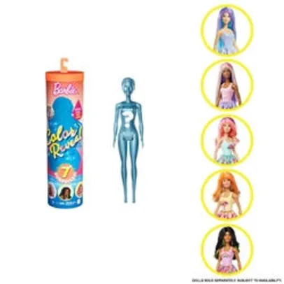 [C. Americanas] Barbie Boneca Color Reveal Natureza - Gtp90 - Mattel | R$110