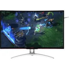 Monitor Gamer Agon 31,5" Curvo AOC - (Preço com AME pelo app e cupom)