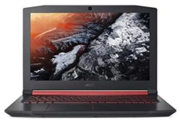 Notebook Gamer Acer Aspire Nitro 5, AN515-51-77FH, Core i7 7700HQ, 8GB, HD 1TB, NVIDIA GeForce GTX 1050, tela 15.6"" Full HD, W10 - R$3.999