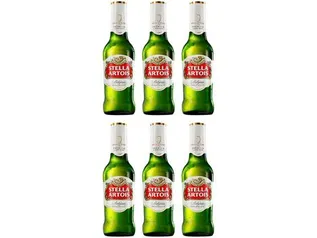 [R$6 de MagaluPay] Cerveja Stella Artois Belgium Lager 6 Unidades - 275ml | R$24