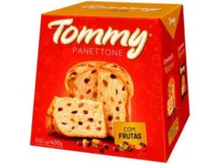 ( Cliente Ouro + APP ) Panetone Tommy Tradicional - 400g | R$ 4,50