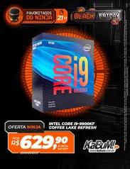 [A PARTIR DAS 21H] Processador Intel Core i9-9900KF LGA 1151 Sem Vídeo