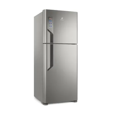 [AME R$ 2554,99] Geladeira/Refrigerador Electrolux Duplex TF55S Top Freezer 431L Platinum - 110V/220V