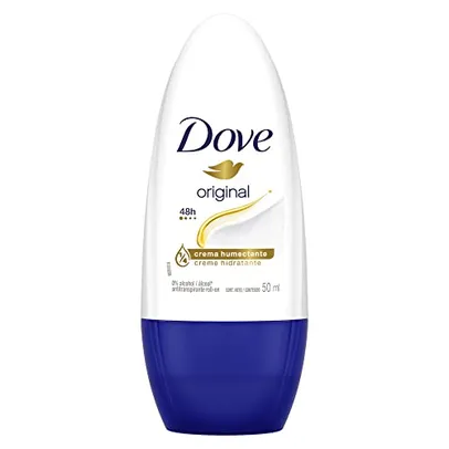 Saindo por R$ 6,75: [Prime] 10 unid | Desodorante Antitranspirante Roll on Dove Original 50ml | Pelando