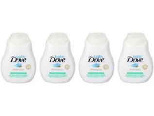 [4 unidades] Kit Shampoo Infantil Dove Baby Hidratação Sensível - 200ml | R$ 24