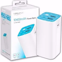 Carregador Portátil TP-Link TL-PB 10400mAh com 2 Portas USB para Smartphones, Câmeras e Tablet - R$ 90 no Vaneimports