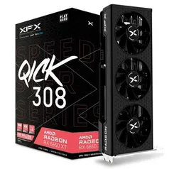 Placa de Vídeo RX 6650 XT XFX Speedster QICK308 AMD Radeon Ultra Gaming, 8GB GDDR6, Ray Trace