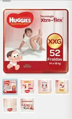 Fralda Huggies Supreme Care XXG 52 Unidades | R$37