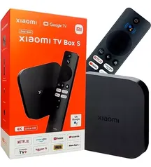 Xiaomi Mi Tv Box S 2ª Geração 4k Mdz-28-aa Google Tv  - R$ 349