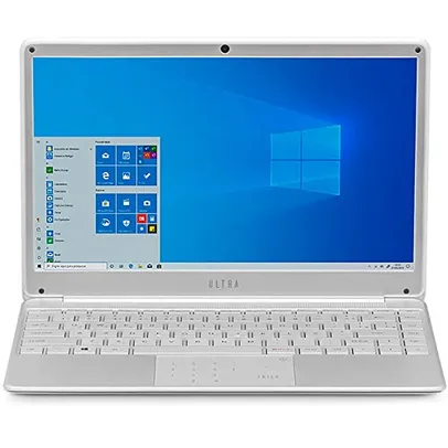 Notebook Ultra, com Windows 10 Home, Processador Intel Core i3, 4GB 120GB SSD, Tela 14,1 Pol. HD + T