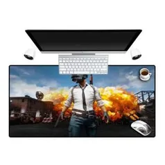 [Ame 10%] MOUSEPAD GAMER EXTRA GRANDE 90cm X 40cm EXBOM PUBG | R$ 37