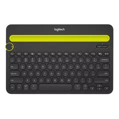 Teclado sem fio Logitech K480 com Suporte Integrado para Smartphone e Tablet, Bluetooth Easy-Switch 