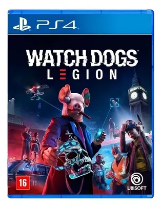 Jogo Watch Dogs: Legion - PS4 (Upgrade gratuito PS5)