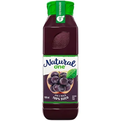 (VIP) Suco Misto de Uva e Maçã Natural One 900ml