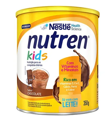 [Recorrência] Suplemento Alimentar, Nutren Kids, Chocolate, 350g | R$13