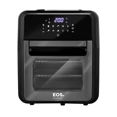 Fritadeira eos Air Fryer Oven Sem Óleo 12L Inox EAF12T-220V