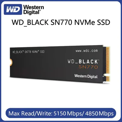 SSD Western Digital Black SN770 1TB m.2 Nvme