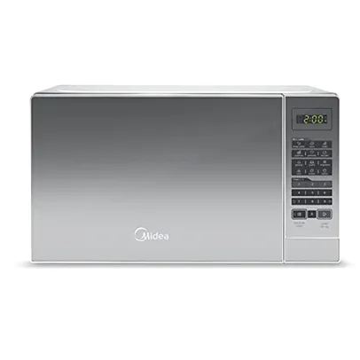 Forno Micro-ondas 20L Branco Espelhado Midea 127V MRAM21