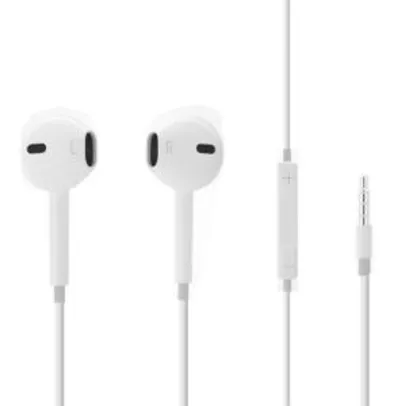 Saindo por R$ 30: Apple EarPods com conector de fones de ouvido de 3,5 mm (MNHF2AM/A) | R$30 | Pelando