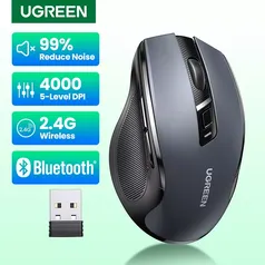 Mouse Sem Fio UGREEN , 6 Botões Silenciosos , Bluetooth 5