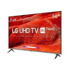 Smart TV LED 50" LG UM7510 Ultra HD 4K HDR Ativo