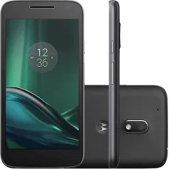 [AMERICANAS] Smartphone Moto G4 Play Dual Chip Android 6.0 Tela 5'' 16GB Câmera 8MP - Preto