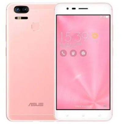 Smartphone Asus Zenfone Zoom S, Rose, ZE553KL, Tela de 5.5", 128GB | R$986