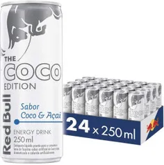 [PRIME] Red Bull Energy Drink, Coco, 250ml (pct 24 latas) | R$120